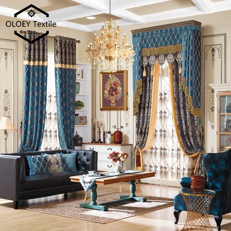 

Ecofriendly Sustainable Chenille Blackout Curtains for Living Room Bedroom Dining Room Energy Saving Drapes Valance and Tulle