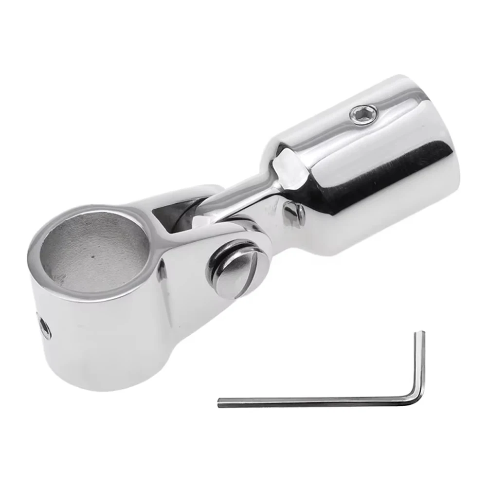 Toldo Bimini para barco, cubierta deslizante montada en la parte superior, parasol, llave hexagonal de junta fija, cubierta deslizante de instalación superior para toldo marino de 22/25mm