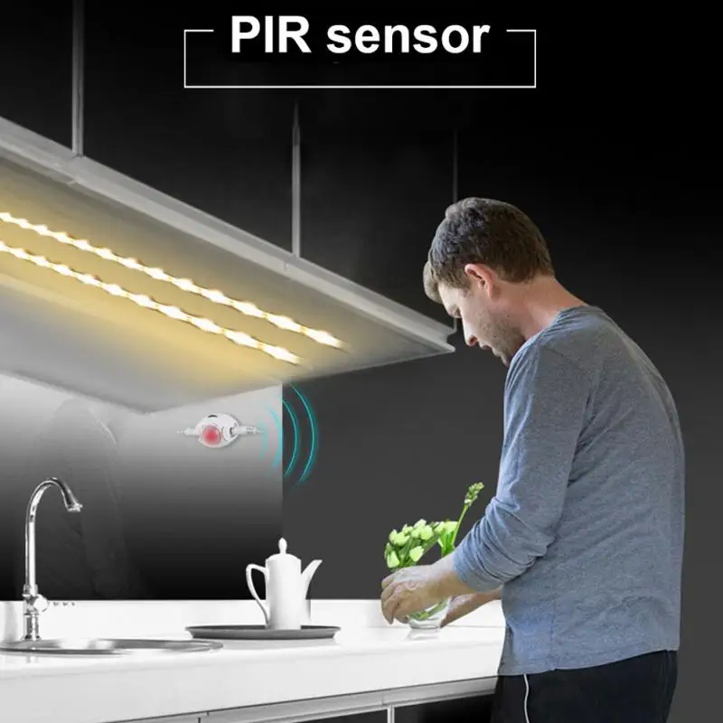 Motion Sensor DC 5V 12V Light Switch Movement Detector Activated Timer Automatic PIR Motion Sensor LED Strip Light Module Tape