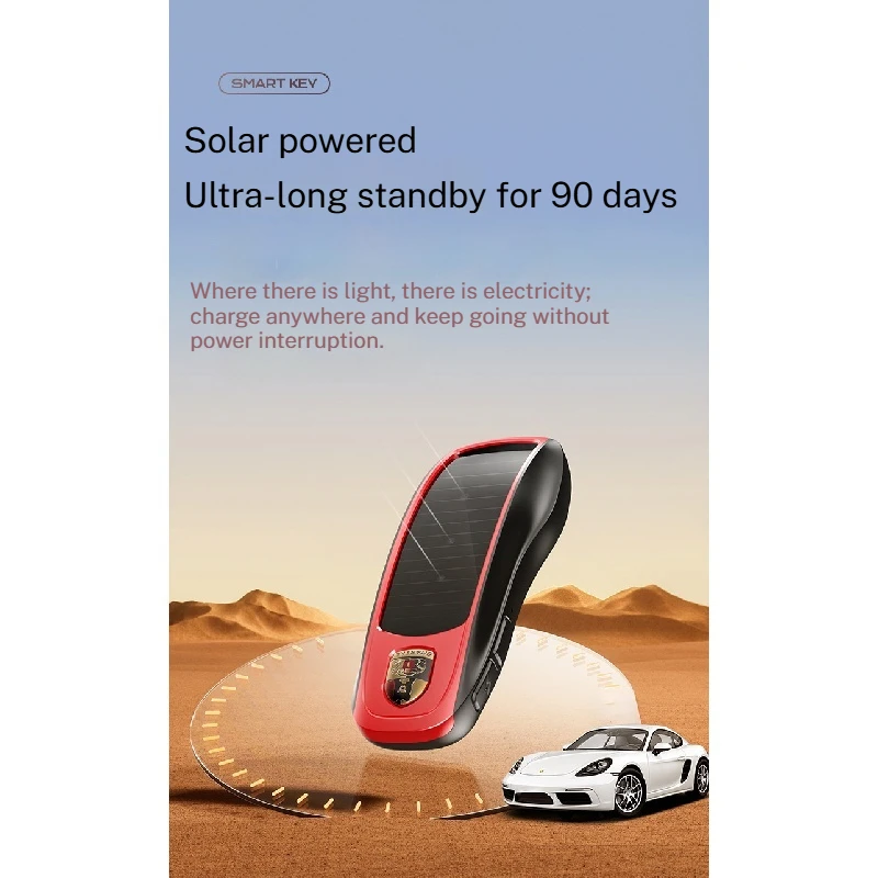Clé de voiture numérique alimentée par l'énergie solaire type-c M1, entrée confortable, contrôle par application de téléphone portable pour Benz BMW Audi Toyota Honda BYD Tesla