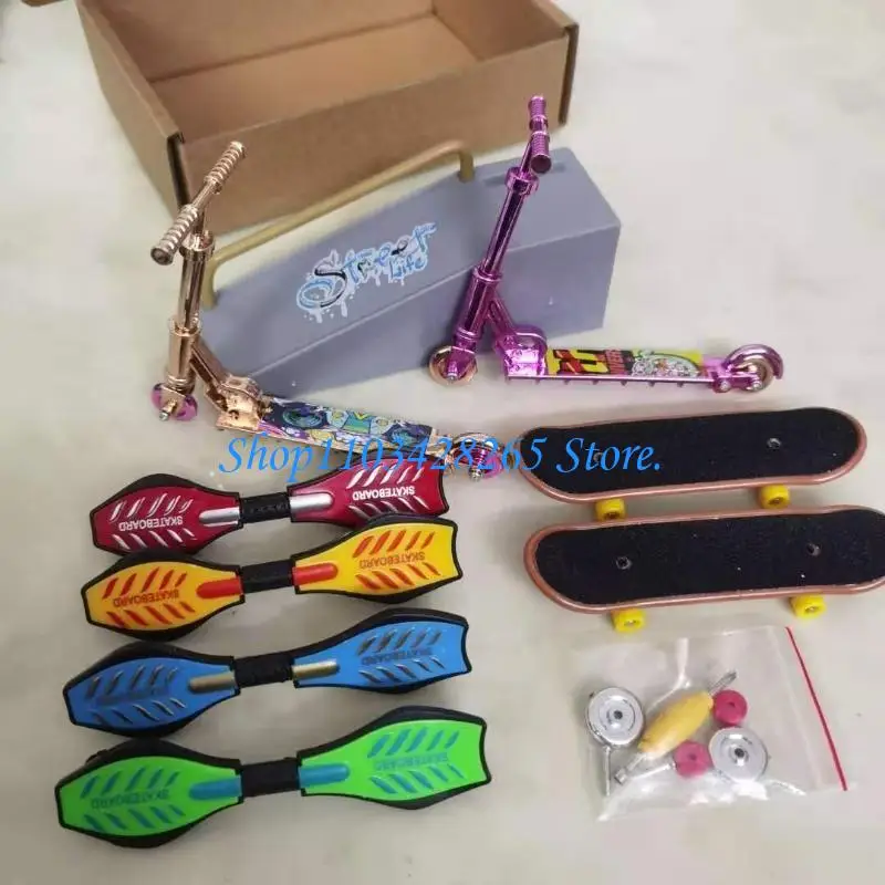 Mini-doigt scooter cascade bricolage finger sport bureau