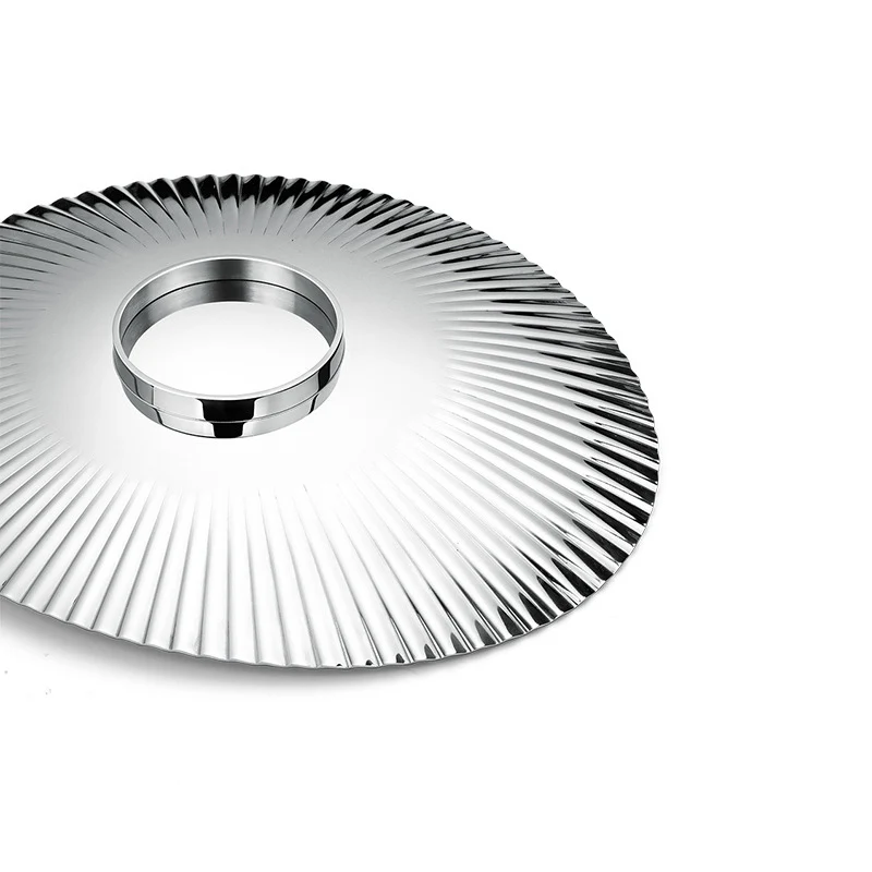 Nordic Luxury Stainless Steel Serving Tray Dish Dining Snack Fruit Plate Kitchen Food Candy Dessert  Dried Fruit Storage Bowl view 5