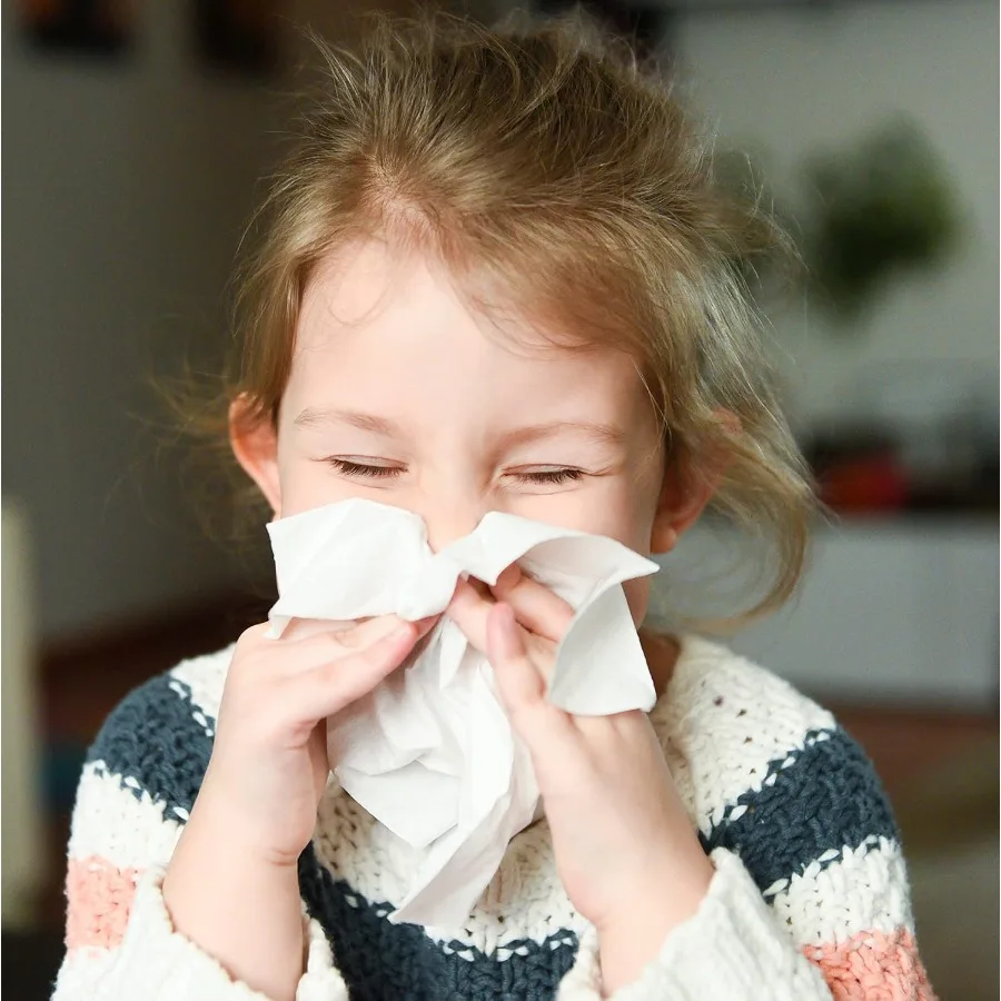 Lenços faciais macios de 2 camadas com loção hidratante para uso diário, ideais para escritório doméstico e viagens 1350 contagens em 18 pacotes de 75 C