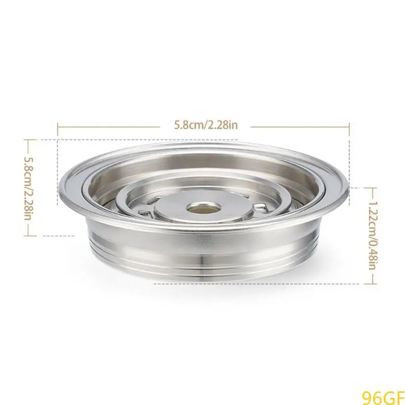 96GF مبتكرة آلة تحويل آلة القهوة صينية المقاومة الصلب المقاوم المقاوم للصدأ محول ل VERTUO الجهاز التالي لإسبريسو