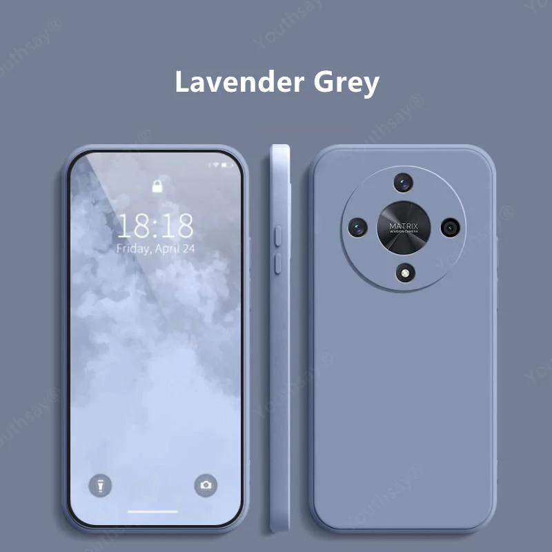 For Honor X9b Case Honor X9b Cover Funda Coque Capa Soft TPU Original Liquid Silicone Phone Bumper For Honor X9b