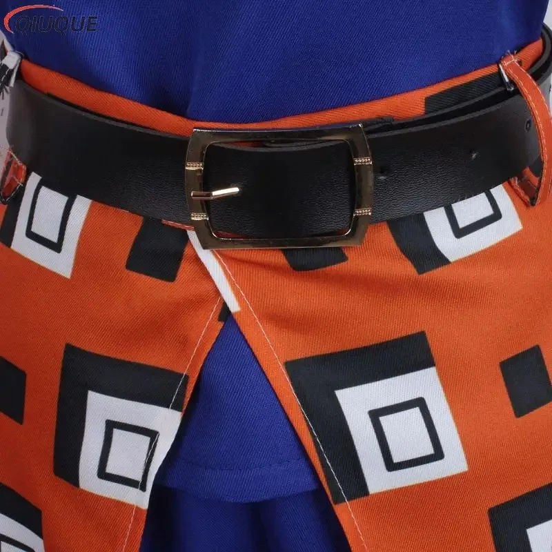 Anime JOJO JoJo's Bizarre Adventure Ghirga Narancia Cosplay disfraz peluca traje Unisex vestido uniforme traje de Halloween