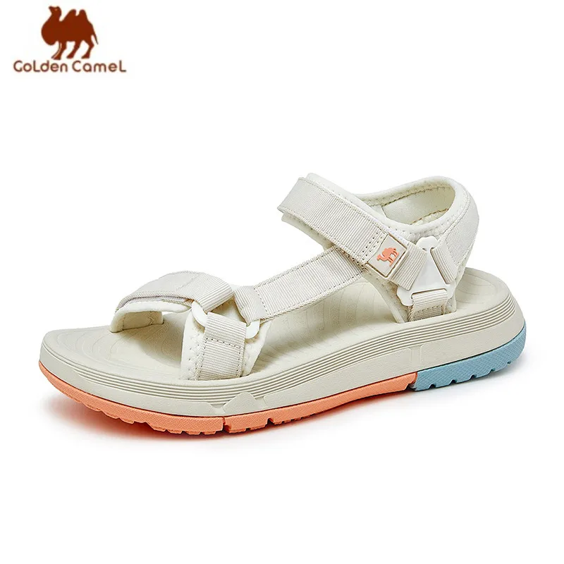 GOLDEN CAMEL Women's Sandals Thick-soled Sports Sandal Casual Wear-resistant Slippers Beach Ladies Shoes for Women 2023 Summer