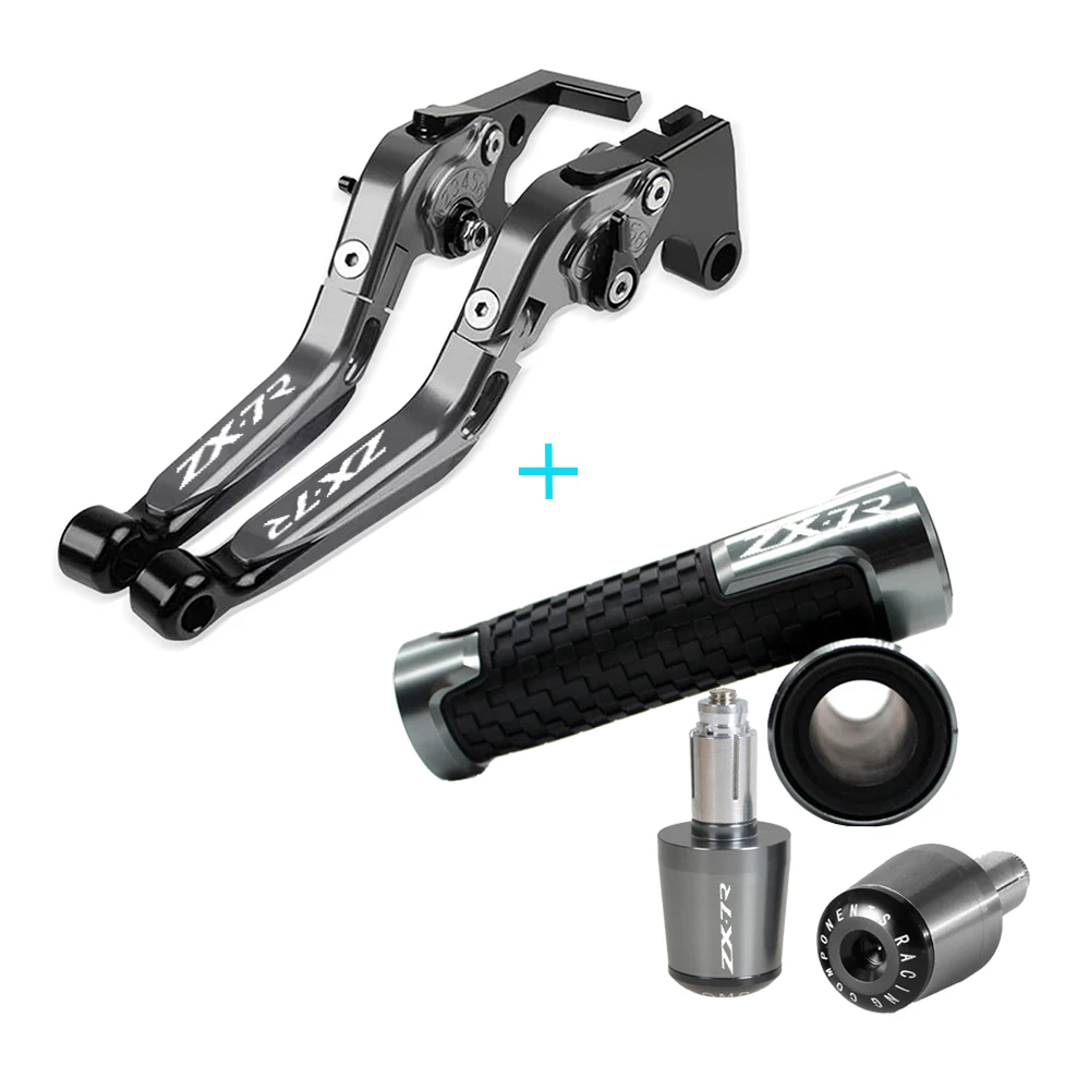 Motorcycle Accessories For Kawasaki ZX7R ZX7RR Ninja ZX-7R ZX-7RR 1989 1990 1991 1992-2003 Guard Levers Set Adjustable Grips Kit view 4