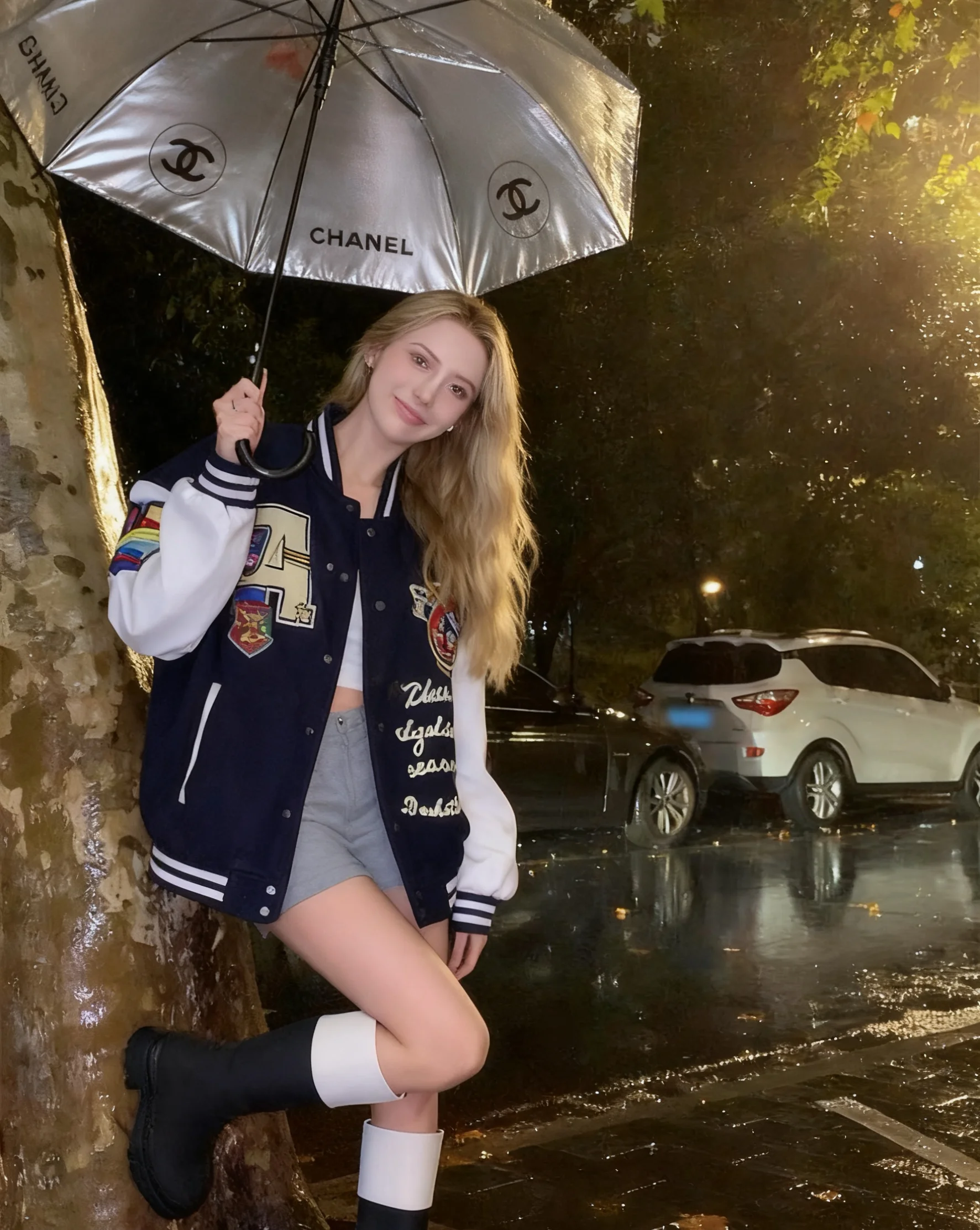 

Baseball Jackets Nylon Satin Womens Autumn Niche Leather Tied Bomber Recreation Mesh Loose-Fitting Kpop Plush Plain Hairy Buckle