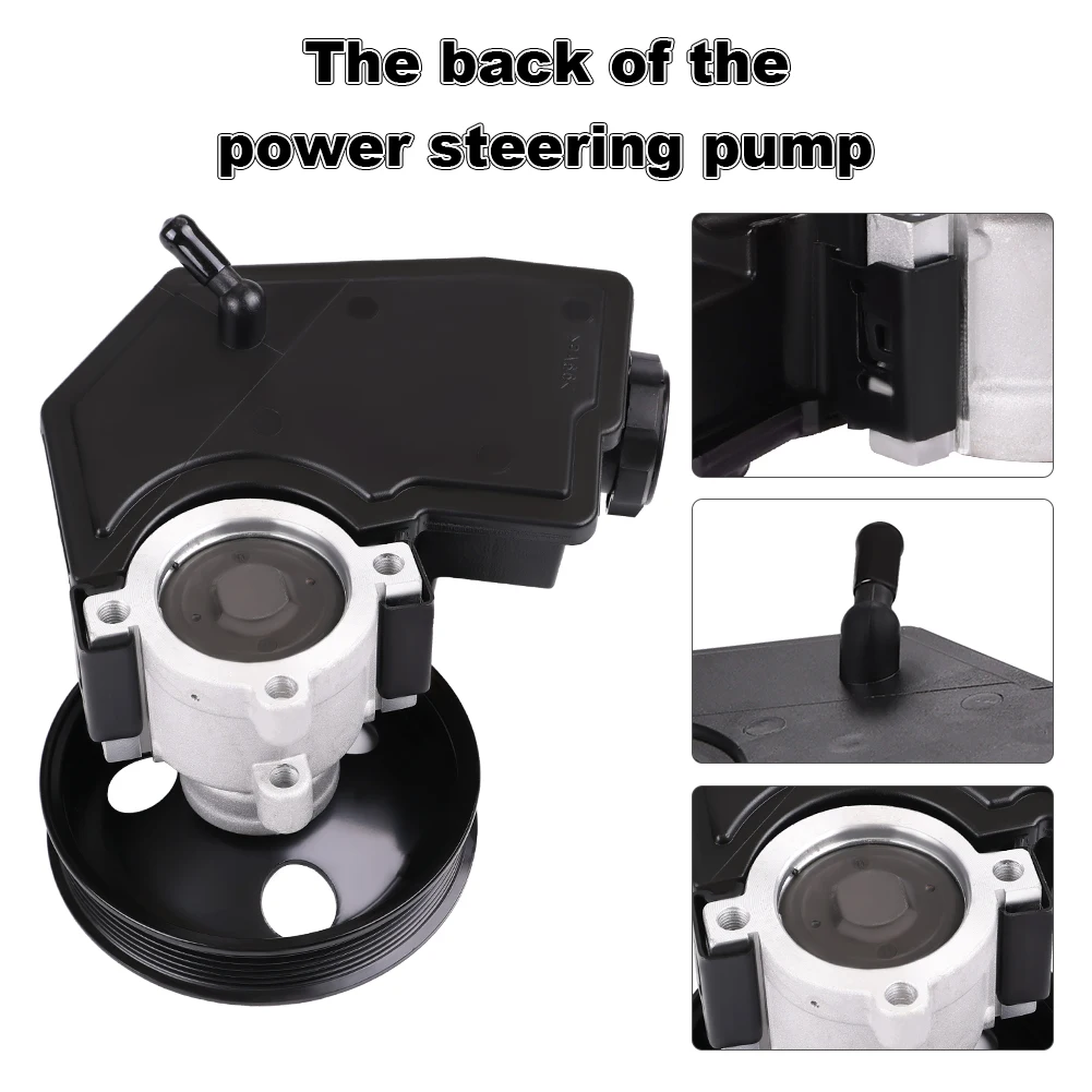 OEM# 20-38771 Power Steering Pump with Pulley For Jeep Wrangler TJ Power Steering Pump For Jeep Cherokee L6 4.0L Car Accessories