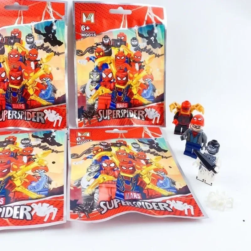 새로운 어벤저스 스파이더맨 창의적 개성 수제 모델 데스크탑 장식 애니메이션 만화 학생 교육용 장난감