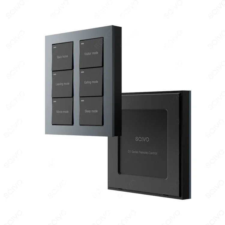 

SQIVO Smart Tuya Zigbee Wireless Scene Wall Switch With Magnetic Attraction