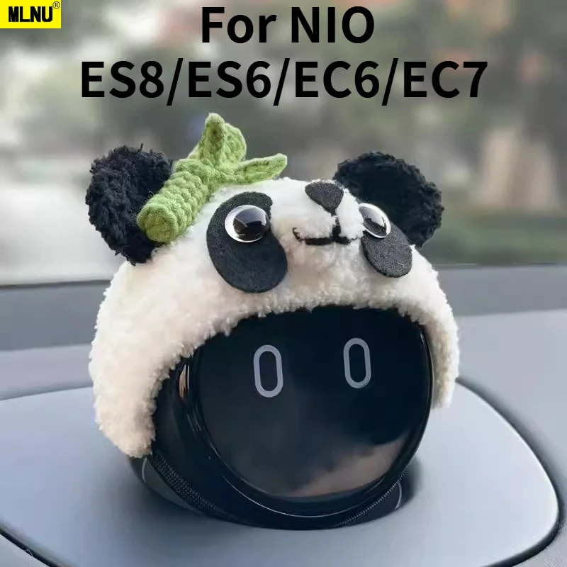 

Nomi Hat Headband Decoration For NIO ES8/ES6/EC6/EC7 Accessories 2026/2025,Odor-free Soft Skin-Friendly Plush 2024
