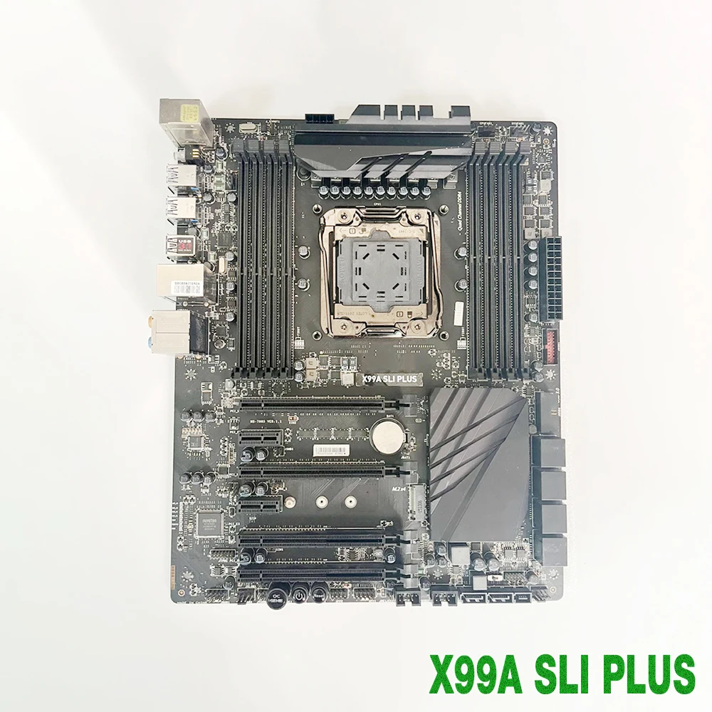 X99A SLI PLUS Motherboard LGA 2011-3 DDR4 128G SATA3*10 M.2 USB3.0/3.1 ATX X99