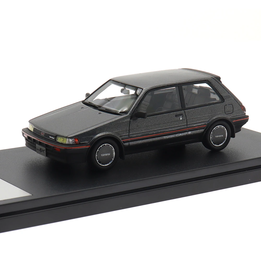 Hi-story Marke Modellautos Maßstab 1/43 COROLLA【FX-GT (1984)】Harz Auto Spielzeugfahrzeuge Metall Modellauto Dekoration Kinder Geschenk Junge