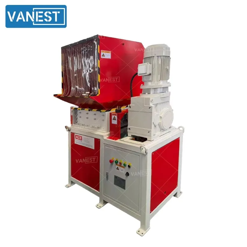 Heavy Duty Alternative Fuel Shredder Double Shaft Shredder Blade Knives E Waste Appliance Shredder