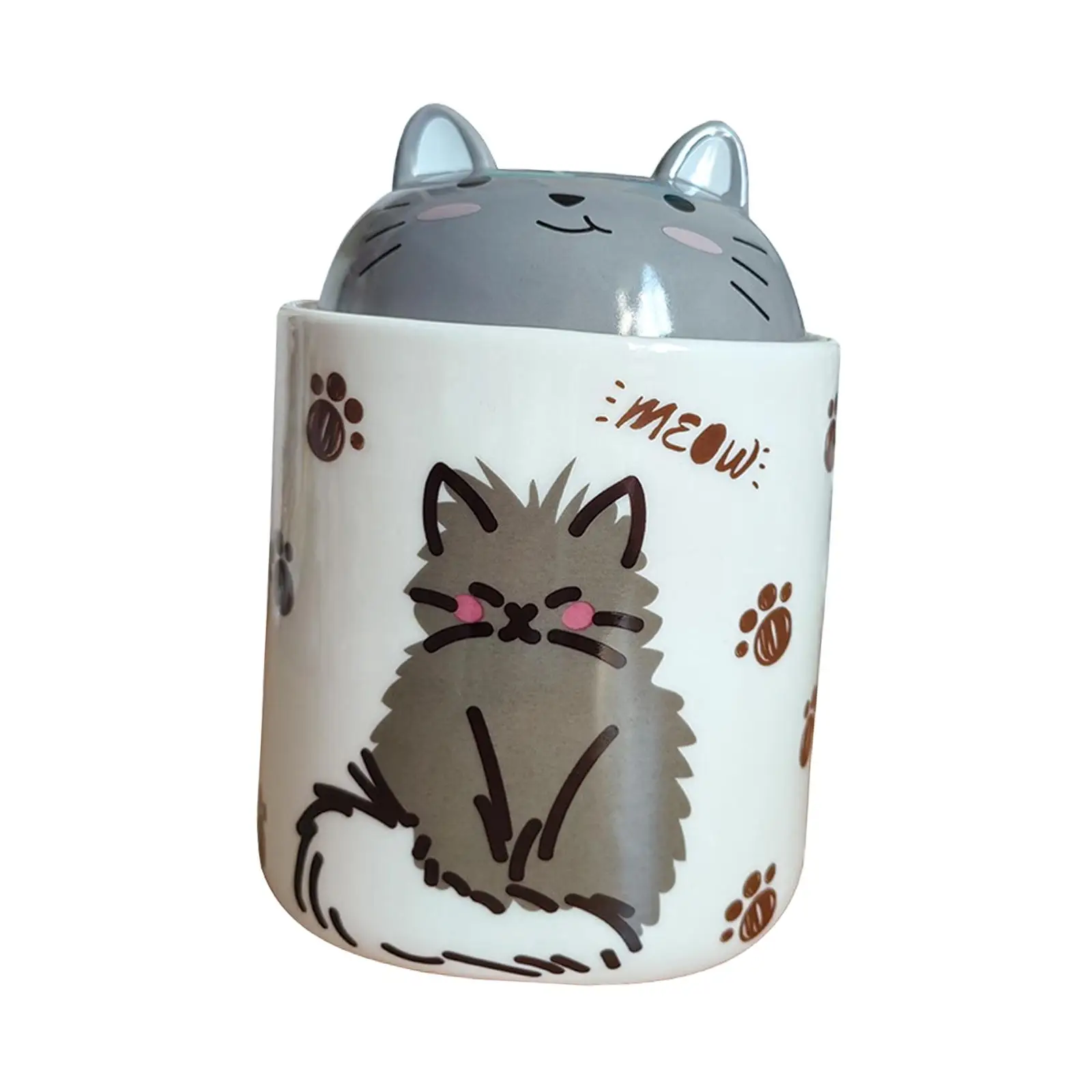 Pet Cremation Urn Ceramic Souvenir Pet Supplies Cinerary Casket for Cats Pet