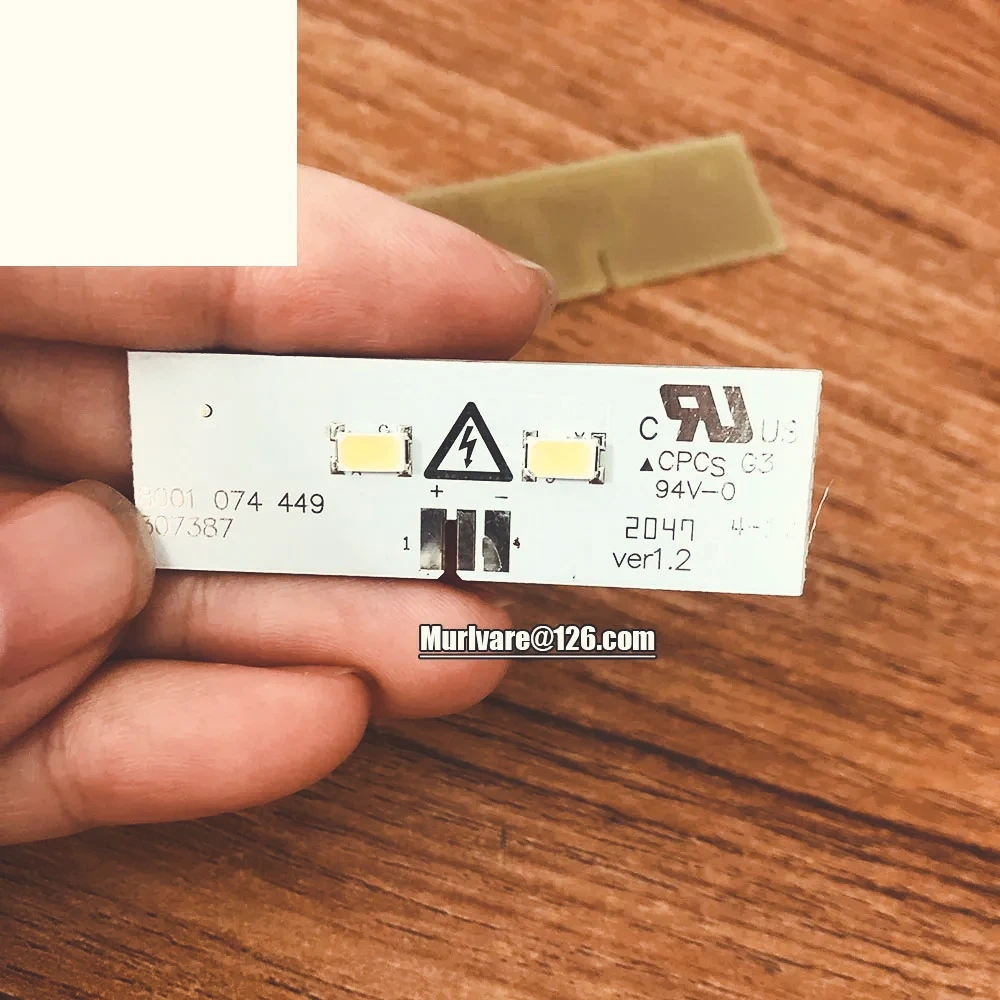 

1Pcs Refrigerator Freezer Accessories 8001 074 449 307387 8001074449 307387 LED Light Srip Board For Siemens Bosch Refrigerator