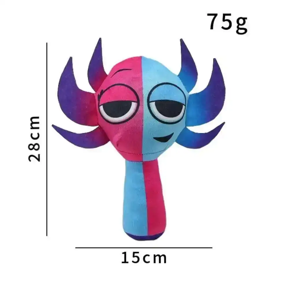 Sprunki ألعاب من نسيج مخملي Sprunki المرحلة 2 المرحلة 3 Plushies مفاجأة Sprunky دمية بينكي سيمون Sprunki Wenda أفخم محشوة الحيوان لعبة لينة #3