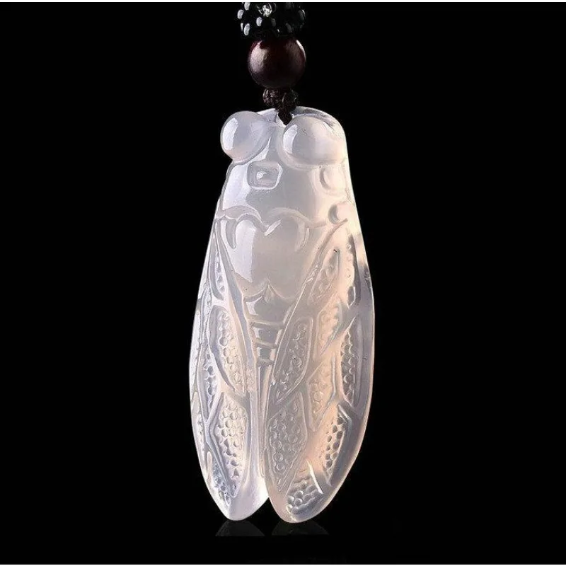 Guanyin Buddha Gong Safety strucPendant, Agate High Ice, Diversized, The Iso for Men and Women