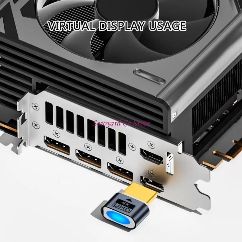 N3UC 품질 HDTV 더미 플러그 HDTV 그래픽 카드 용 가상 디스플레이 커넥터