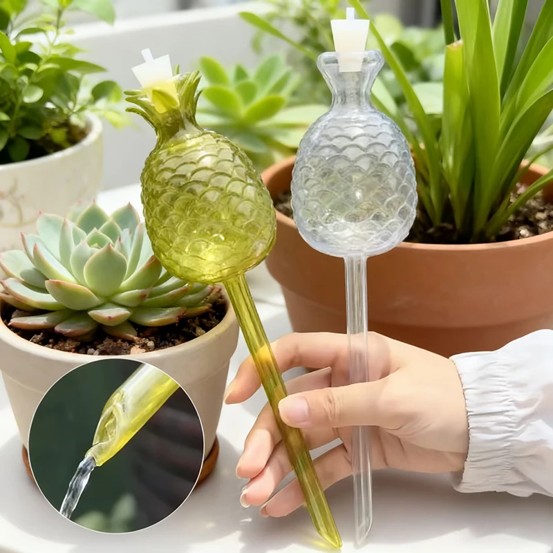 Fully automatic pineapple watering machine, lazy green plant self watering machine, environmentally friendly drip irrigation, ga