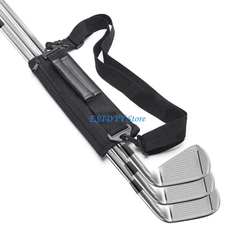 G6DE Golf Club Carry Bag Portable Golf Sundays Bag Golf Pencil Bag with Adjustable Shoulder Strap for Women Men Golf Training