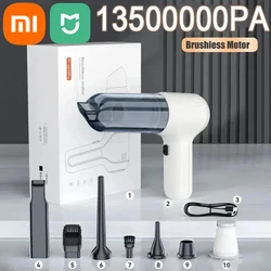 Xiaomi Mijia-ポータブルコードレス車用掃除機,強力な掃除機,強力な吸引,13500000Pa