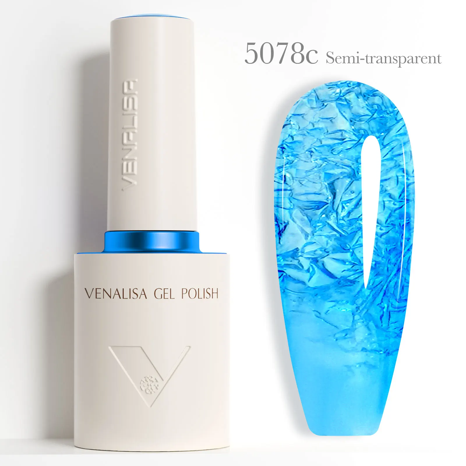 VENALISA Nail Gel Polish TPO Free HEMA Free Round Brush Ultra Glossy Transparent Color Glass Summer Nails Gel Varnish 10ml
