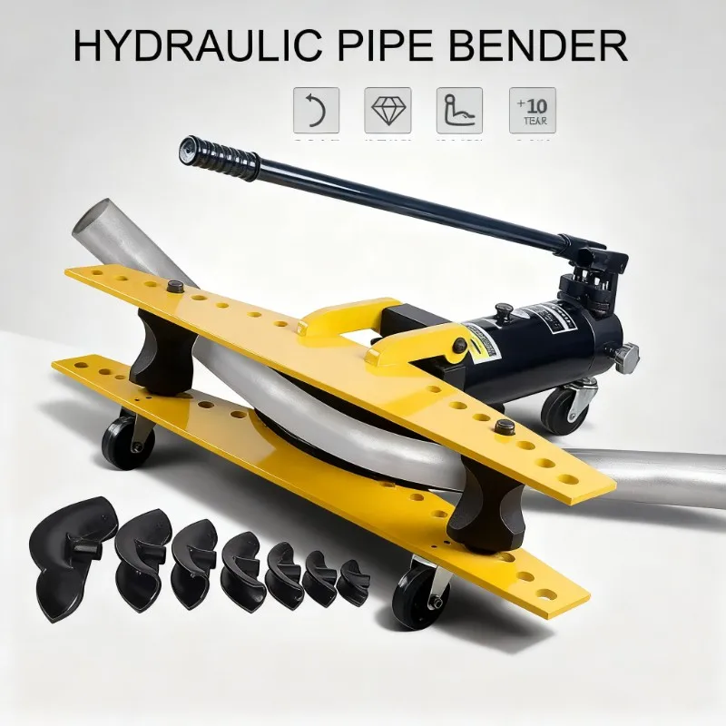 Manual Hydraulic Pipe Bending Machine Small SWG-1 Galvanized Seamless Steel Pipe Bending Machine