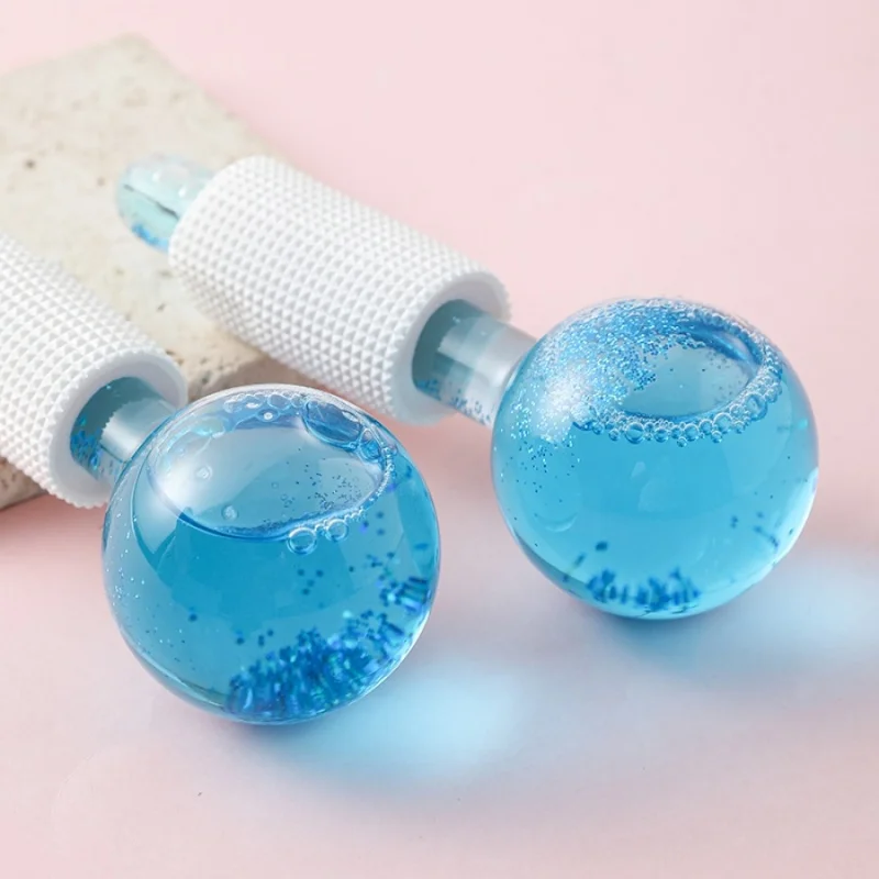 Facial Ice Globes - Cooling Massage Tools for Refreshing Skincare Routine