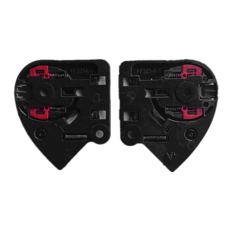 Viseras para casco de motocicleta, placa Base de engranaje de protección, soporte de lente para FF801, FF323, FF390, FF397, Base de fijación de