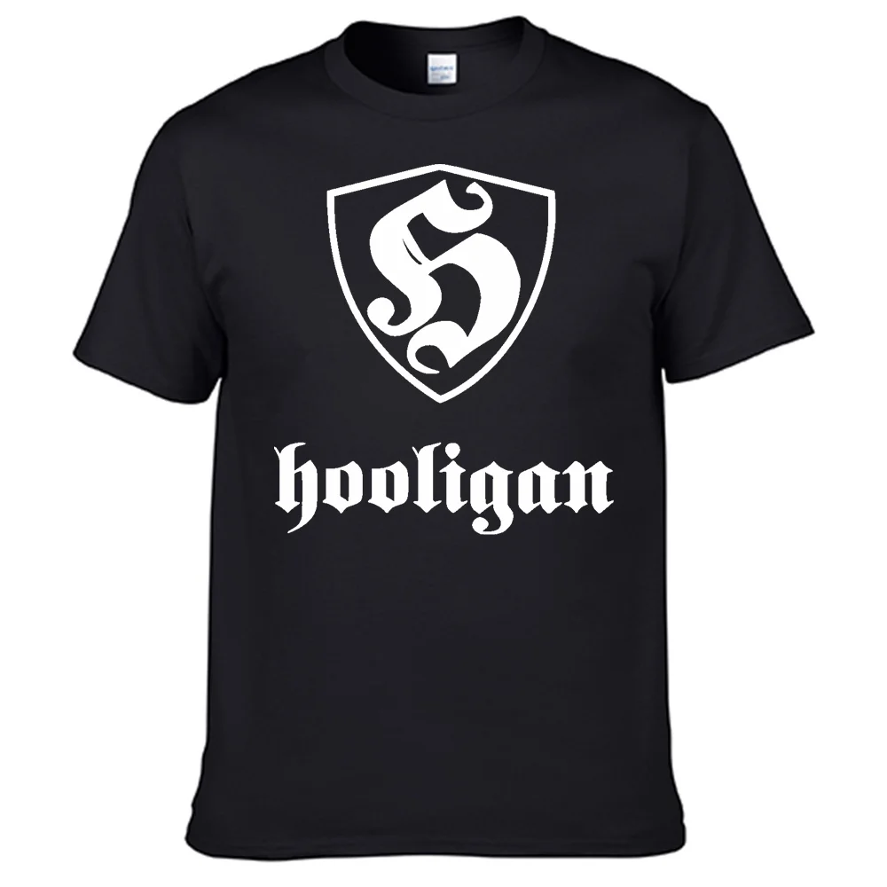 Hooligans T Shirt 100% Cotton Men Shirt N00