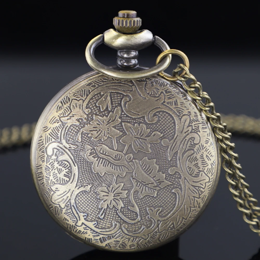 ساعة جيب كوارتز ريترو ستار تصميم مجوف ساعات جيب عتيقة ساعة للرجال والنساء مع سلسلة فوب مجوهرات اكسسوارات هدايا