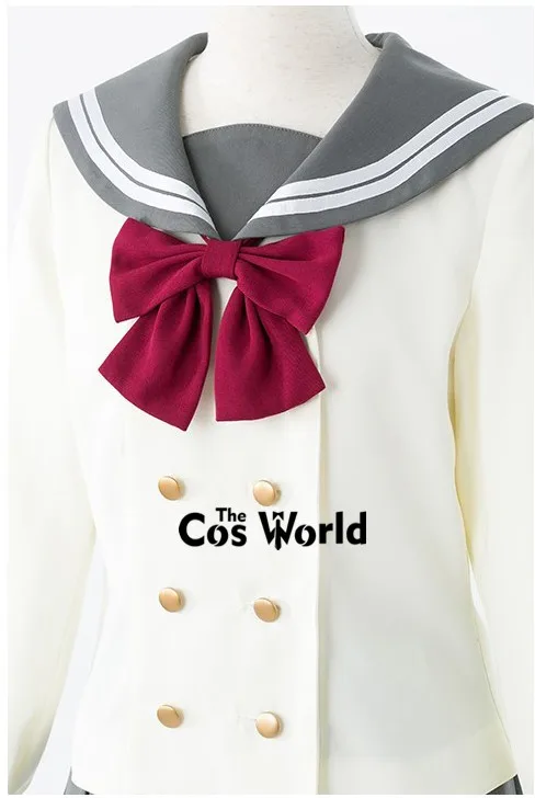 

Anime Cosplay Costumes Love Live Sunshine Aqours Autumn School Uniform Sailor Suit Hanamaru Yoshiko Tsushima Ruby Customizable