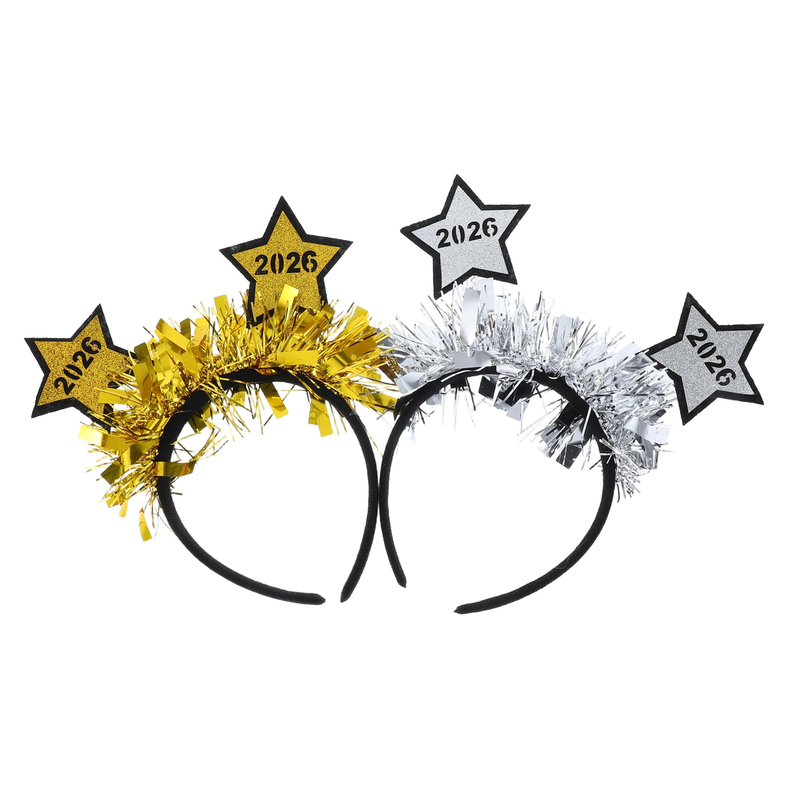 

2pcs Graduation Headbands Hairband Party Accessories Graduation Hairband Bachelor Cap Headband Years Set