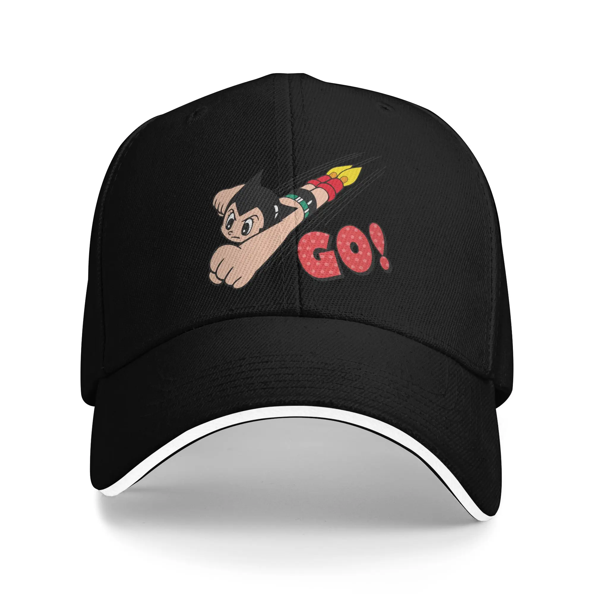 Unisex Astro Boy Anime Astroboy Outdoor Hat  Adjustable Cap New Baseball Cap Sports Sunshade