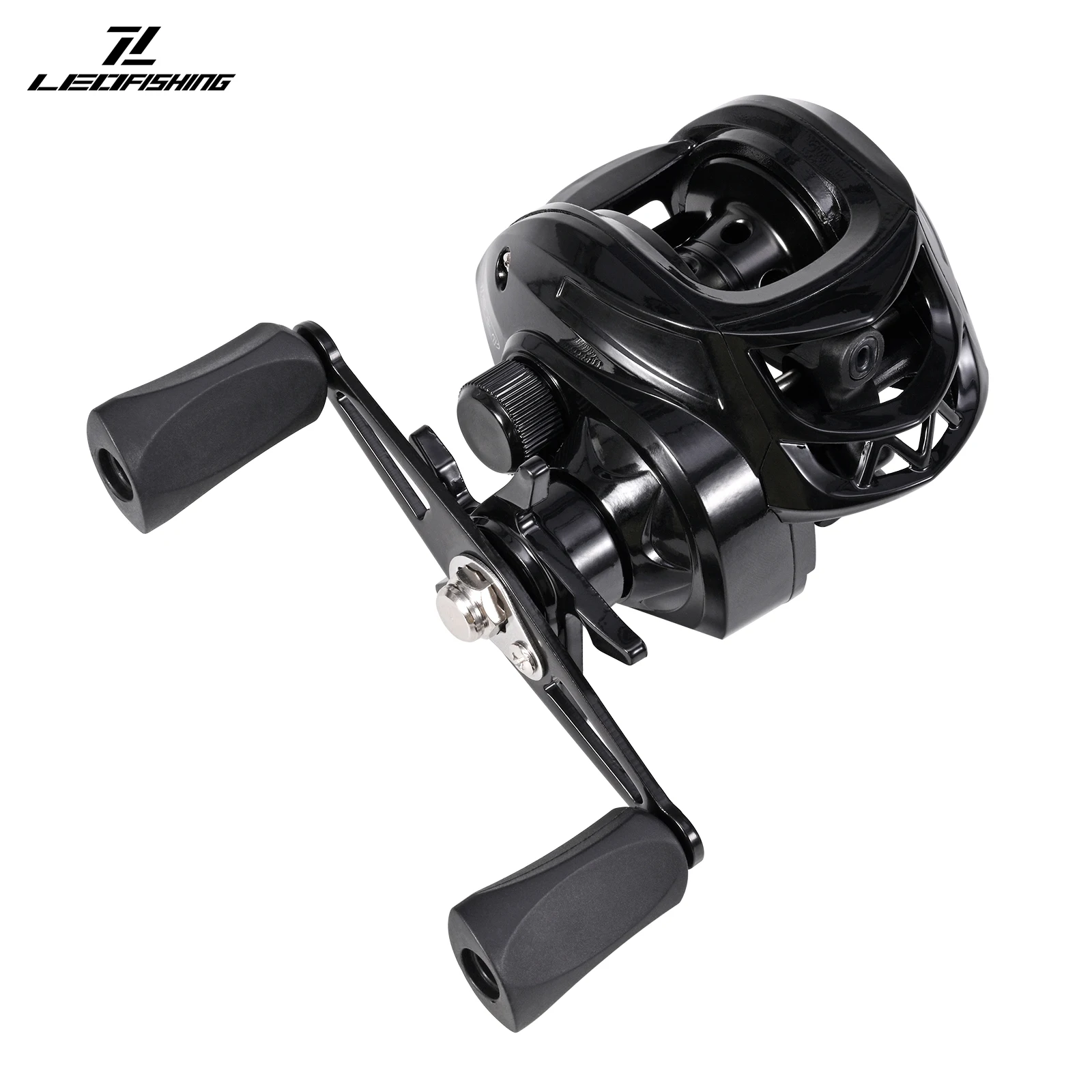 

LEOFISHING AS CNC Aluminum Alloy Dry Lure Fishing Baitcasting Reel 7.2:1 High Speed Gear Ration Powerful Fishing Accessories