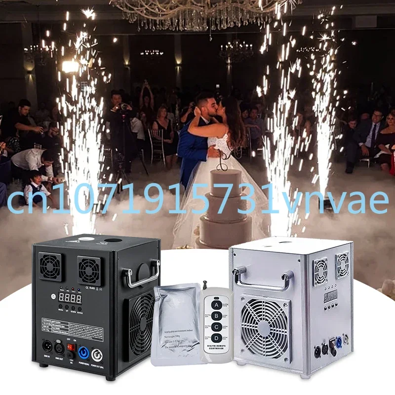 

Cold Spark Machine DMX512 Large Stage Equipment Special Effect Machine Wireless White Cold Spark Machine