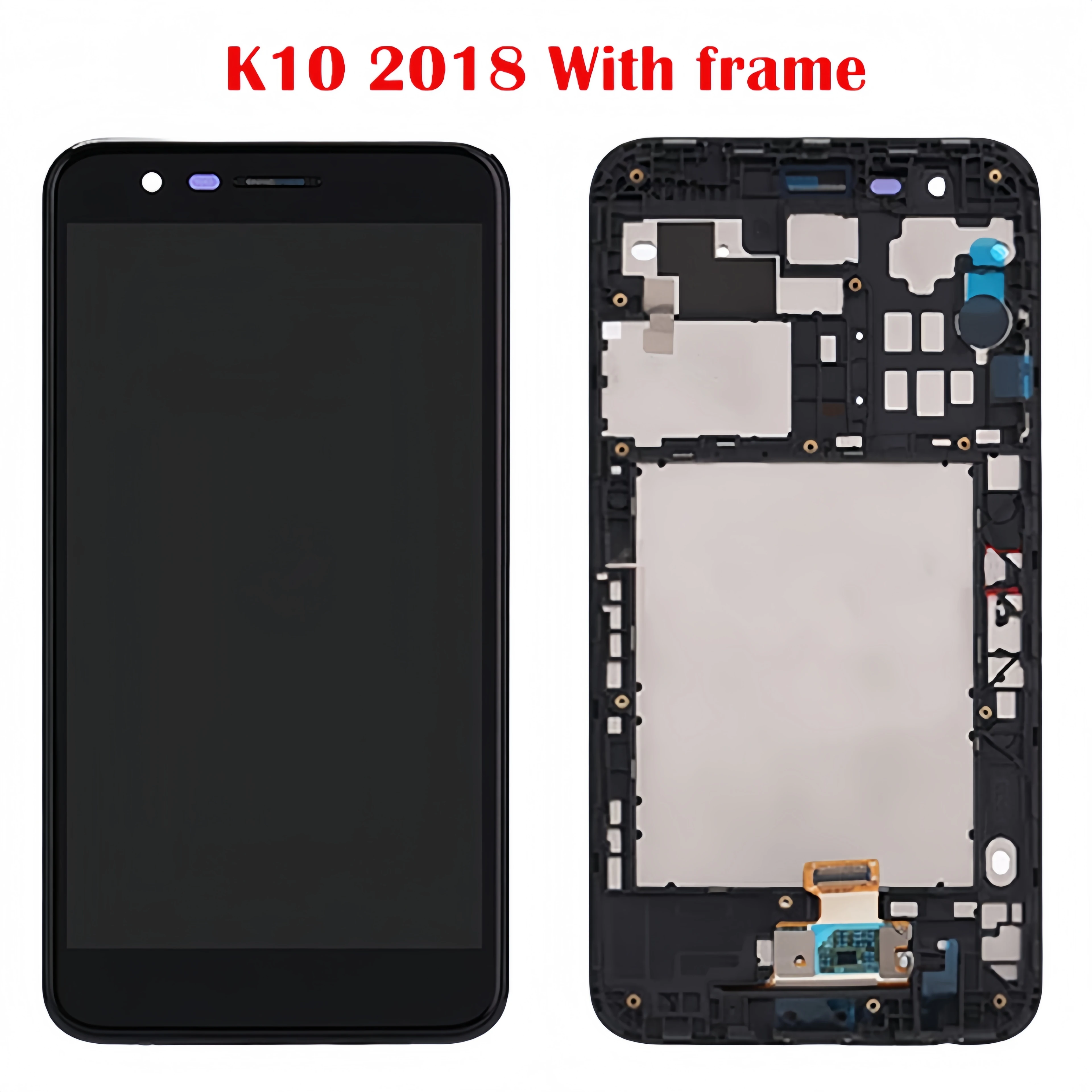 LCD touch screen replacement for LG K10 2018 x4/plus x410 K11