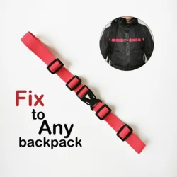 Heavy Duty Adjustable Backpack Sternum Strap,Backpack Chest Strap, Detachable Chest Belt with Quick Release Buckle