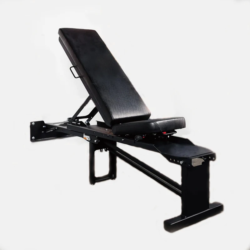 Wholesale Hot sell Gym home Use Fitness  Wall mount adjustable Folding gym Flat Bench