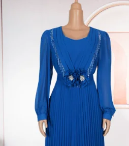 

African Dresses For Women Elegant 2025 Summer Autumn Dashiki Ladies Traditional African Clothing Fairy Dreaes