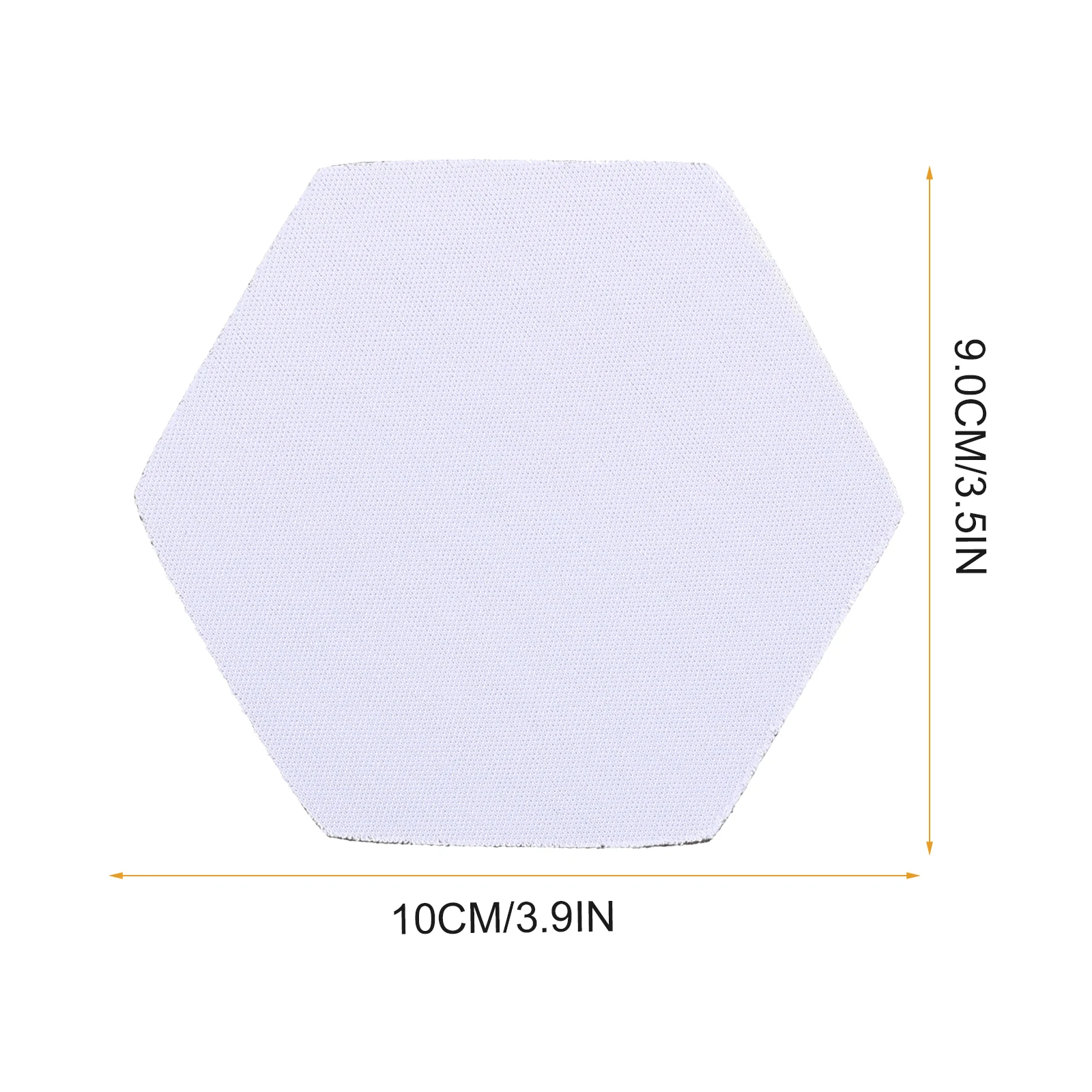 

10Pcs DIY Sublimation Coasters Blank Cup Mats Heat Transfer Anti-Scald Thermal Transfer for Home Hotel Cafe Decor