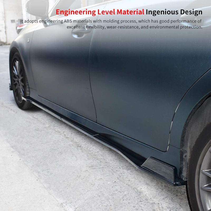 

Для Lexus GS 2012-2020 автомобильные боковые юбки, аксессуары, защита от царапин, удлинители, бампер, дверь, разветвители для губ, автомобильный аксессуар Winglet