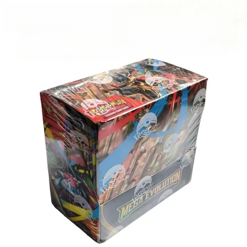 Pokemon TCG Booster Box Mega Evolution Erhabene Helden Phantasmale Flammen Englische Version Sammelkarten für Sammler und Geschenke