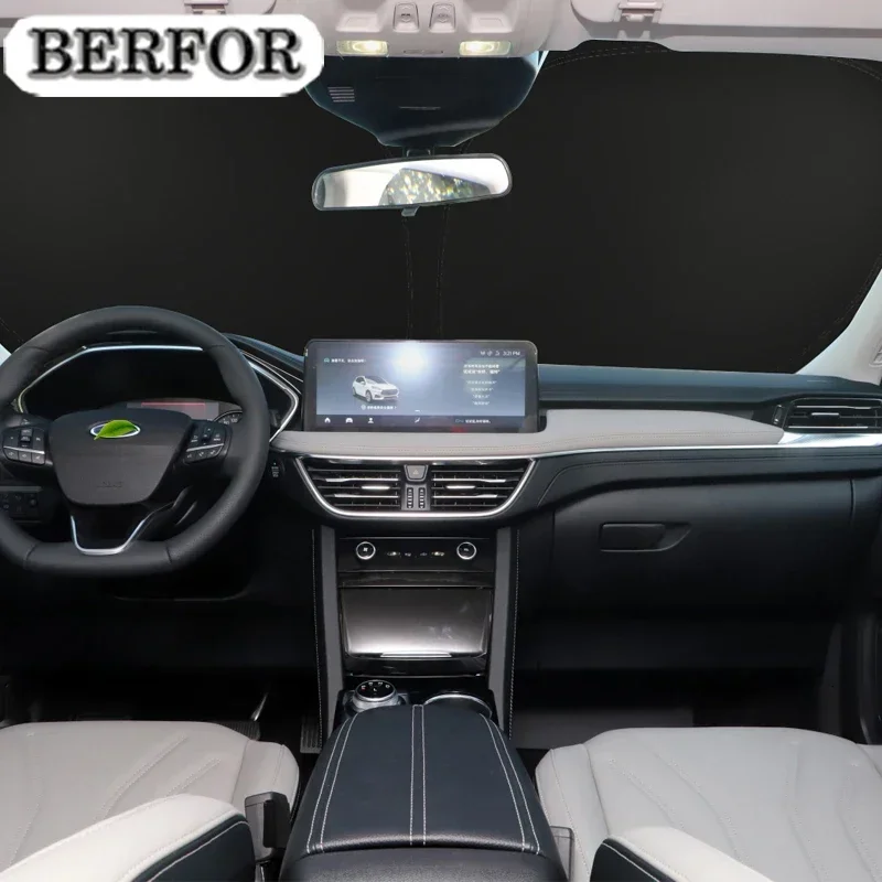 

For Ford Escape 2020-2023 Car Styling Nano-Insulat Windshield Sunshade Front Window Sun Shade Visor Auto Interior Accessories
