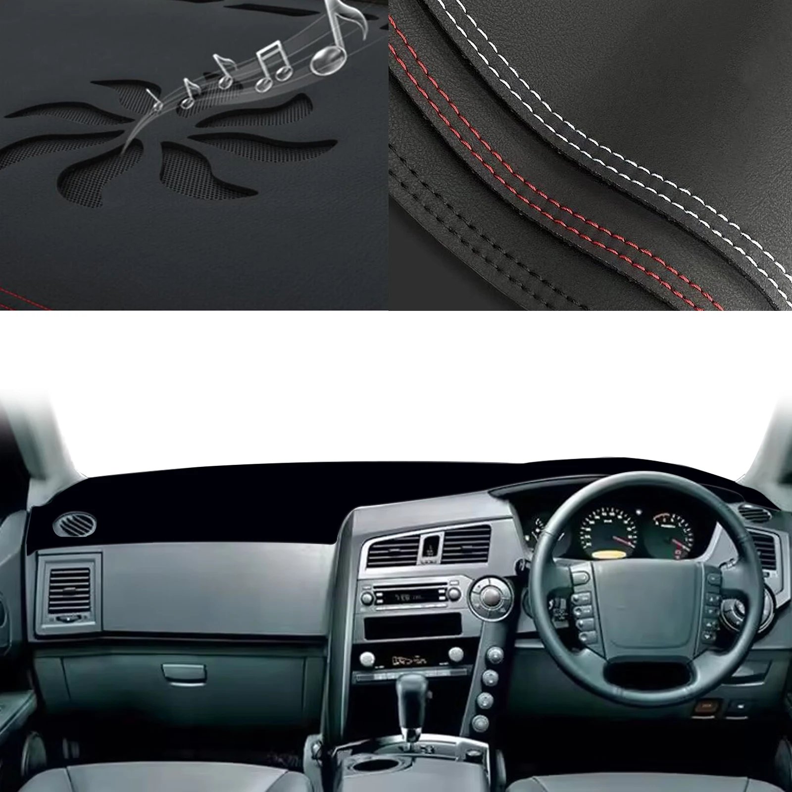 

Для Ssangyong Kyron 2005-2015, для Actyon 2005-2010: Защитный коврик на приборную панель автомобиля, солнцезащитный, анти-УФ, антибликовый, для интерьера.