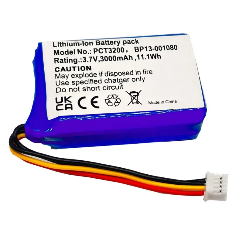 Stable Discharge Rechargeable Lithium Battery Pack For Coppernic C‑One e‑ID Scanner BP13‑001080 PCT3200 Maintenance Parts
