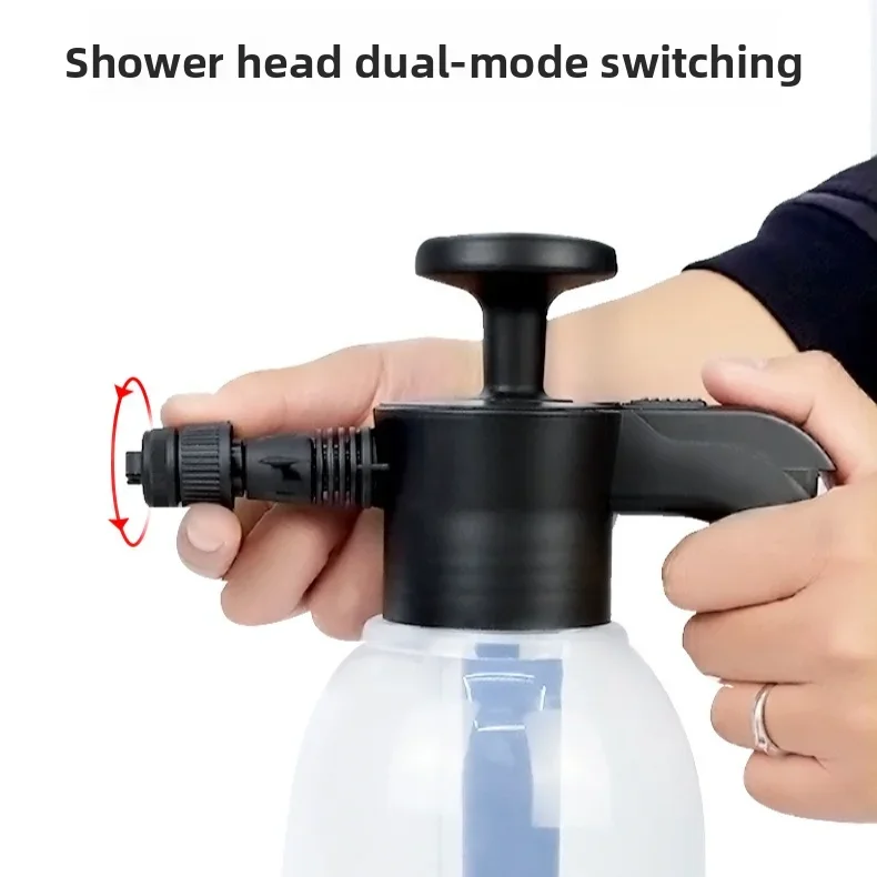Universeller 2L Handpumpen-Schaumsprüher Handpneumatischer Schaumkanone Schneeschaum Autowasch-Sprühflasche Autofensterreinigung
